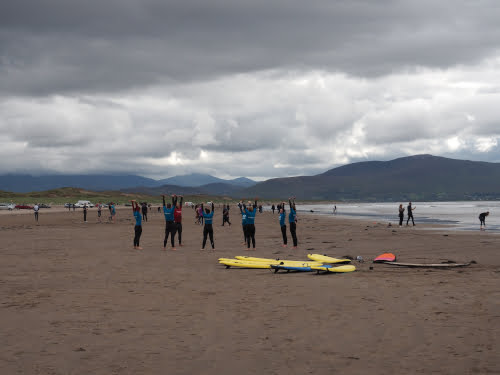 group surf lessons inch kerry